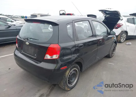 2004 Chevrolet Aveo Ls из США, поврежденный, VIN KL1TJ62684B229722